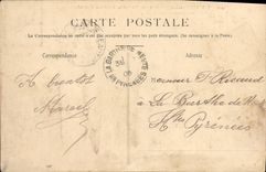 VINTAGE POSTCARD Castres Field Poitevin Farcot Castle