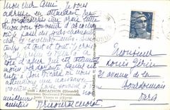 CPA Arcachon Nouveau Boulevard Promenade Jetee Thiers et d Eyrac vues du grand hotel