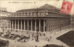CPA Bordeaux La Grand Theatre