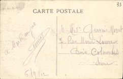 CPA Bordeaux Place de la Comedie Vue Prise des allees de Tourny