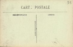 VINTAGE POSTCARD Office St Palate country cottages Seen on the sea