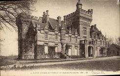 VINTAGE POSTCARD Holy Andre de Cubzac Puymorin Castle