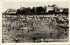 CPA Arcachon La plage Le bain 