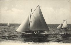 CPA Arcachon Regates Bateau