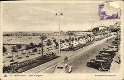 CPA Arcachon Cote d Argent Boulevard Promenade 