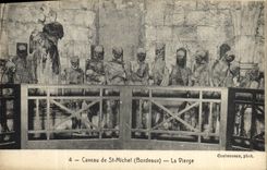 CPA Bordeaux Caveau de St Michel La Vierge