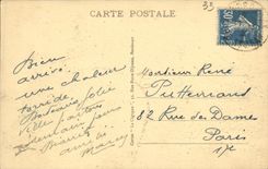 CPA Bordeaux Place de la Comedie et le Cours du XXX Juillet