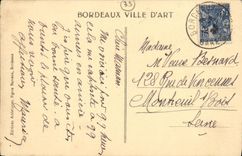 CPA Bordeaux Les quais vers les Chartrons 