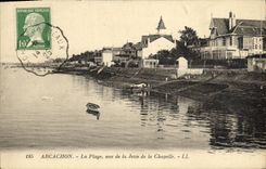 CPA Arcachon La Plage Vue de la Jetee de la Chapelle