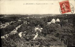 CPA Arcachon Vue Prise du Belvedere