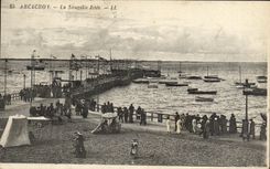 CPA Bassin Arcachon La Nouvelle Jetee
