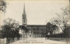 CPA Bassin Arcachon Eglise Notre Dame 