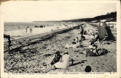 CPA Bassin Arcachon plage Mondaine L Heure de la causerie 