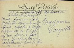 VINTAGE POSTCARD Soulac on sea Pines twisted by the storm