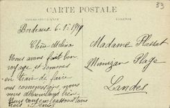 CPA Bordeaux Place Bourgogne