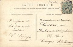 CPA Bordeaux La Calsse d Epargne Tramway