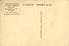 CPA Hotel du Faisan face a la Gare St Jean Vue generale de l Hotel Bordeaux 