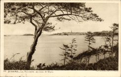 CPA Dinard La Vicomte au loin St Malo