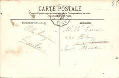 CPA Dinard La Plage de l Ecluse un jour de Tempete