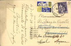 CPA Dinard La Plage de l Ecluse et la Piscine au coucher du solell