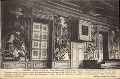 CPA Rennes Palais de Justice Grand chambre du Parlement Tapisseries modernes des Gobelins