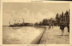 VINTAGE POSTCARD Holy Malo the Dam