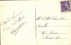 CPA St Malo Vue aerienne Bateaux