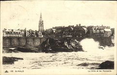 CPA St Malo La Ville et les Remparts