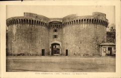 VINTAGE POSTCARD Dimension D Emerald St Malo the large door