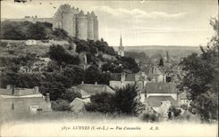 VINTAGE POSTCARD Luynes Seen D together