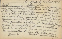 Placeres de la POSTAL de la VENDIMIA de las mujeres del mar