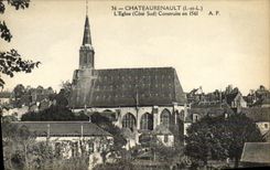 CPA Chateaurenault L Eglise Construite en 1561