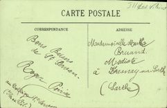 POSTAL de la VENDIMIA el vizconde Avenue hacia el puerto de Nican