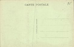 Cabo de Morgat de la POSTAL de la VENDIMIA de la cabra una de las aberturas del donante griego del templo visto en las laminas de la brisa