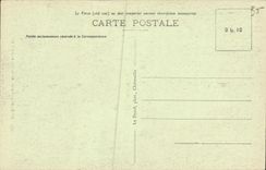 POSTAL Morgat de la VENDIMIA entrado de la cueva del hogar