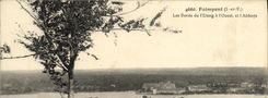 VINTAGE POSTCARD Paimpont the Edges the L Etang has L Western and L Abbaye