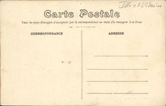 Taladro de la POSTAL de la VENDIMIA de la manera de Paimpont Beauvais del valle sin vuelta