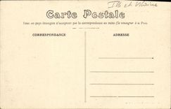 VINTAGE POSTCARD Drill of Paimpont Castle of Comper Ruins of the old walls and old ditches