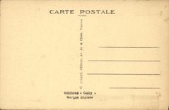 VINTAGE POSTCARD Interior Fraud of Brittany of L Church