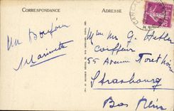 VINTAGE POSTCARD Holy Malo the duck pond