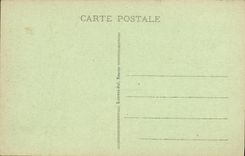 VINTAGE POSTCARD Saint Malo the dam has low tide