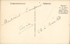 VINTAGE POSTCARD Holy Malo the Tour castle which qu in grogne