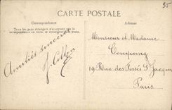 VINTAGE POSTCARD Holy Malo the Tower of the Garden