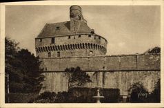 CPA Saint Malo Le Chateau La Tour des Dames