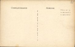 Manija de Cancale de la POSTAL de la VENDIMIA del mar portuario y alesajes quemados