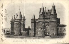 CPA Chateau de Vitre La Tour Saint Laurent Le Chatelet