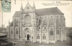 CPA Rennes Basilique Saint Aubin en N D Bonne Nouvelle