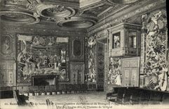 CPA Rennes Palais de Justice Grand Chambre du Parlement de Brelagne Une des loggias dite de Madame de Sevigne