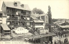 CPA Rennes Le Chateau Branlant Lavandieres