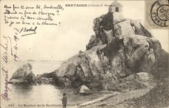 La POSTAL de la VENDIMIA la roca del centinela tiene puerto blanco